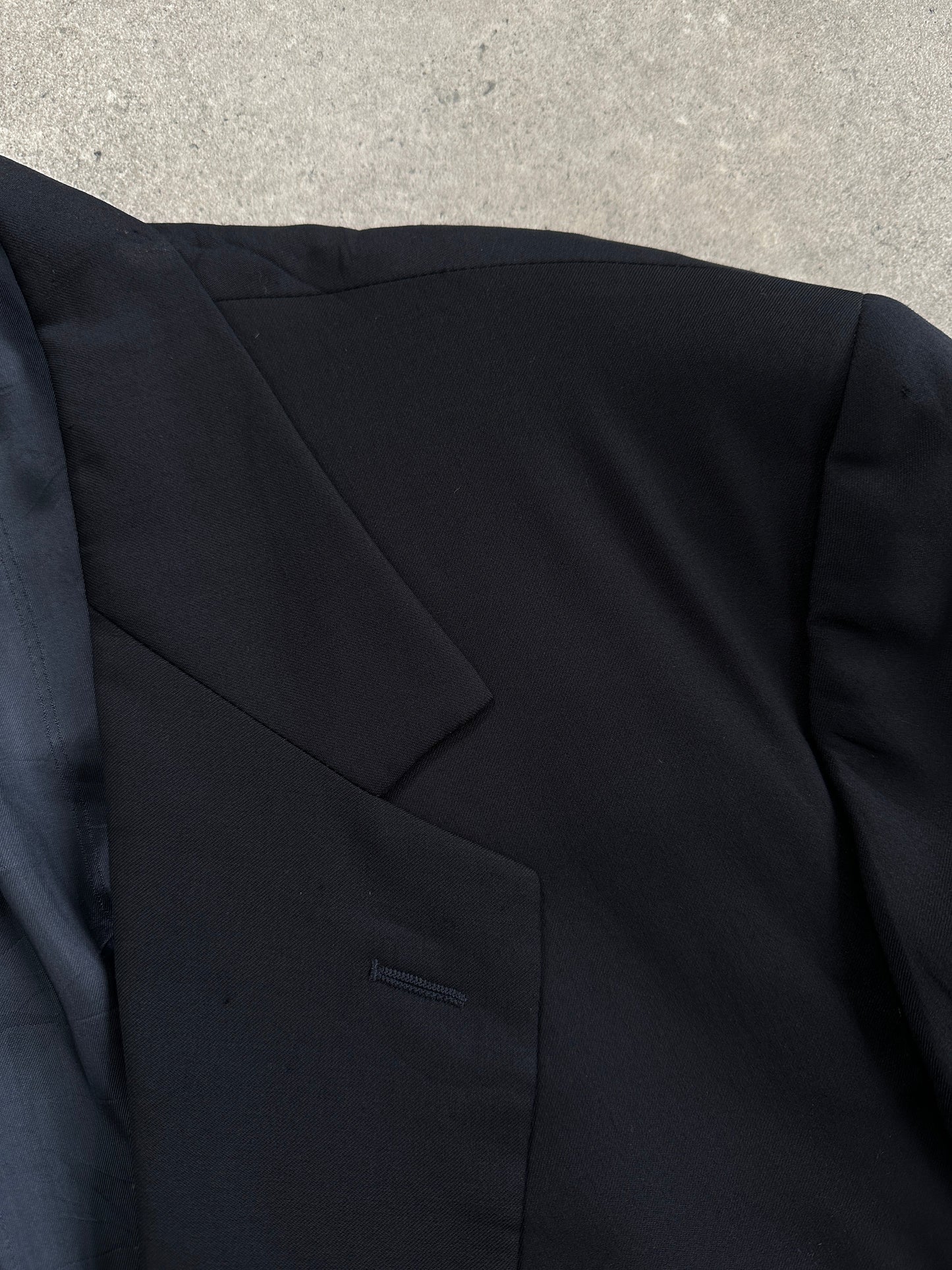 Gianni Versace Bespoke Button Pure Wool Single Button Blazer - 48R/XXL