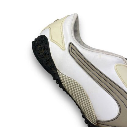 2000's Puma Mostro Leather White/Cream/Blue (UK9) | Default Title, Multicoloured