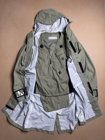 2000 Light Olive Green Massimo Osti x Levi’s ICD x Phillips Software Transformable Vest