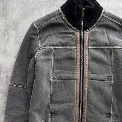 DIESEL SUEDE LEATHER JACKET | O/S, Cream