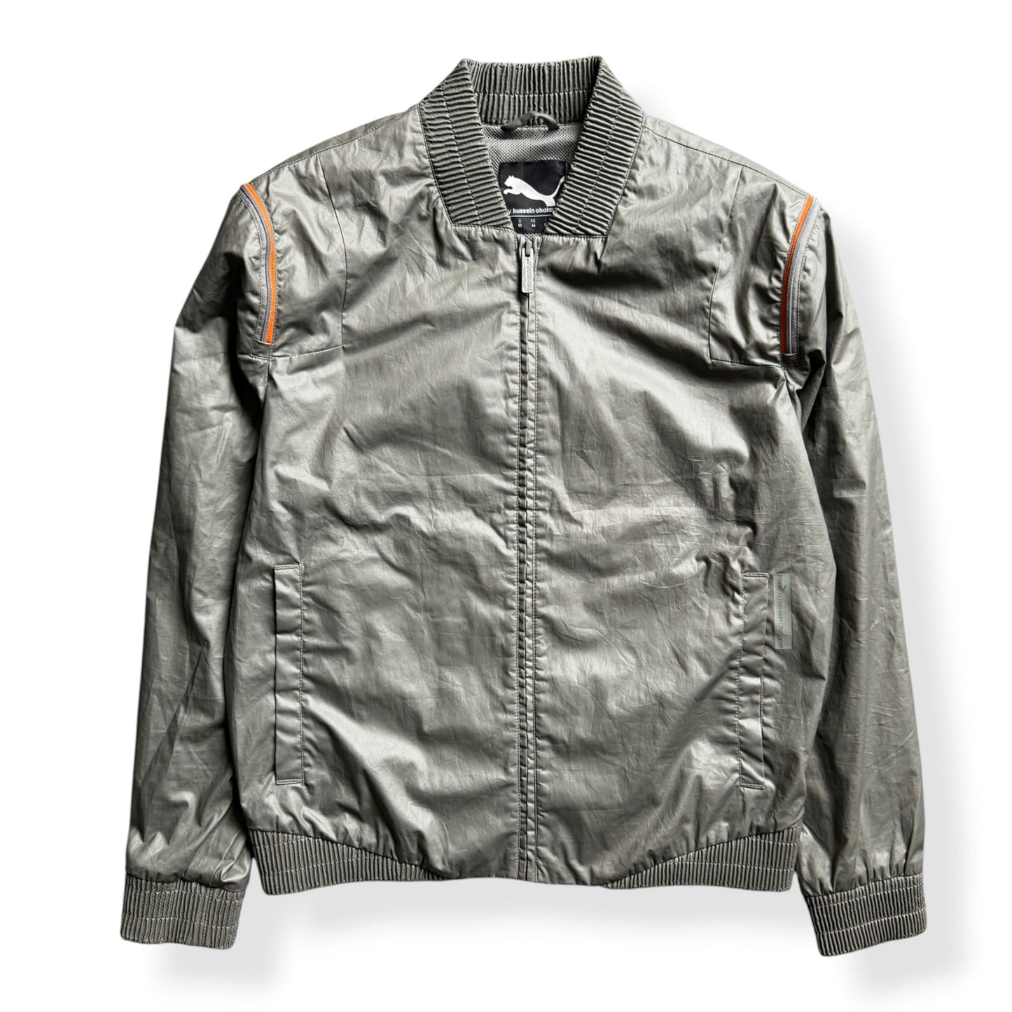 2000's Puma by Hussein Chalayan Expandable Shoulder Bomber (L) | Default Title, Grey