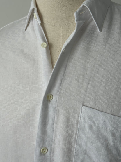 Vintage 2000s Cotton Short Sleeve Woven Shirt - S