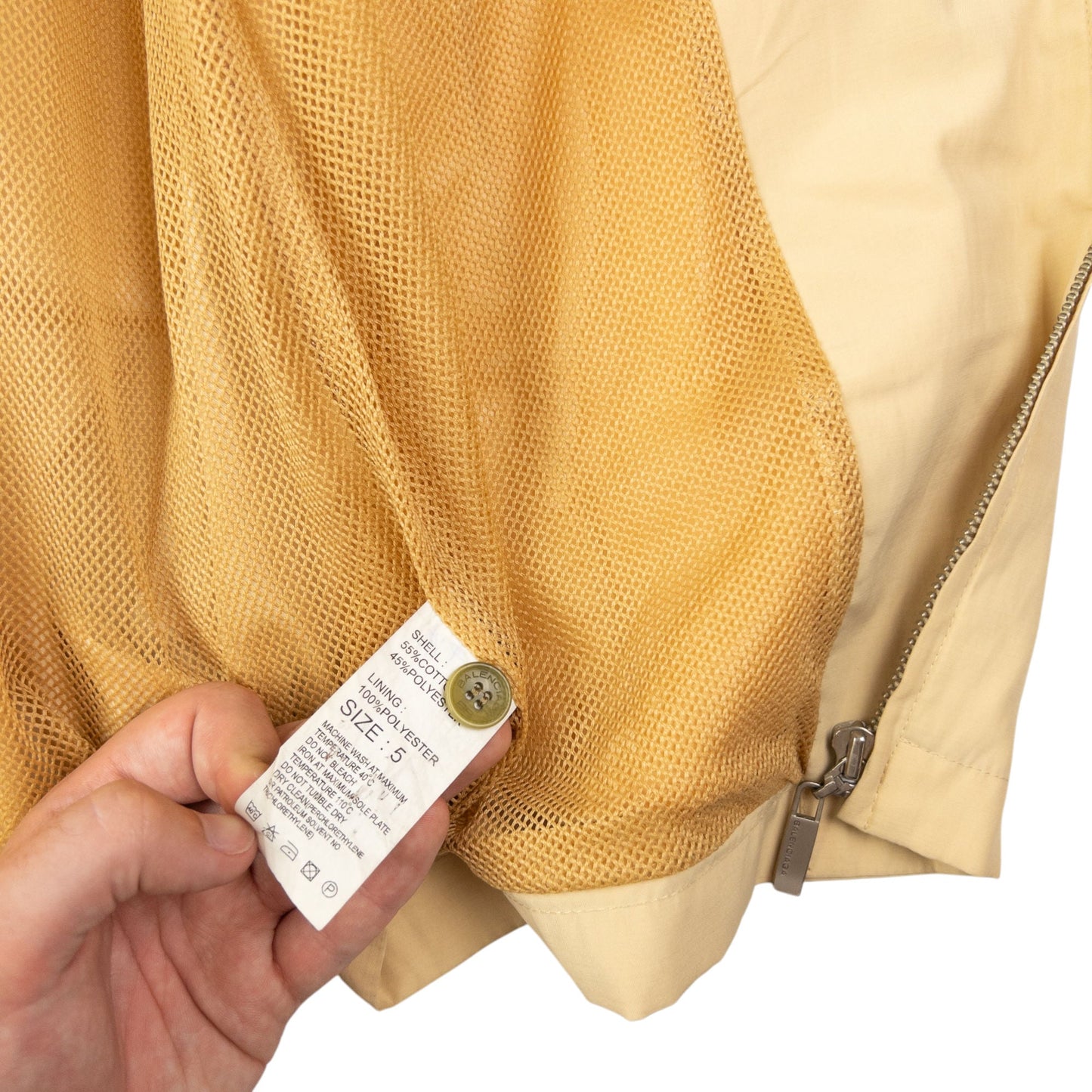 Vintage Balenciaga Zip Up Jacket Size L