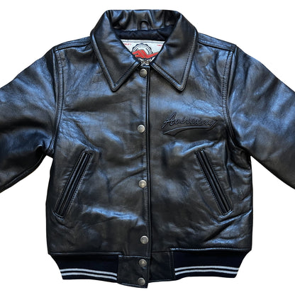 Avirex Leather Varsity Jacket - XS