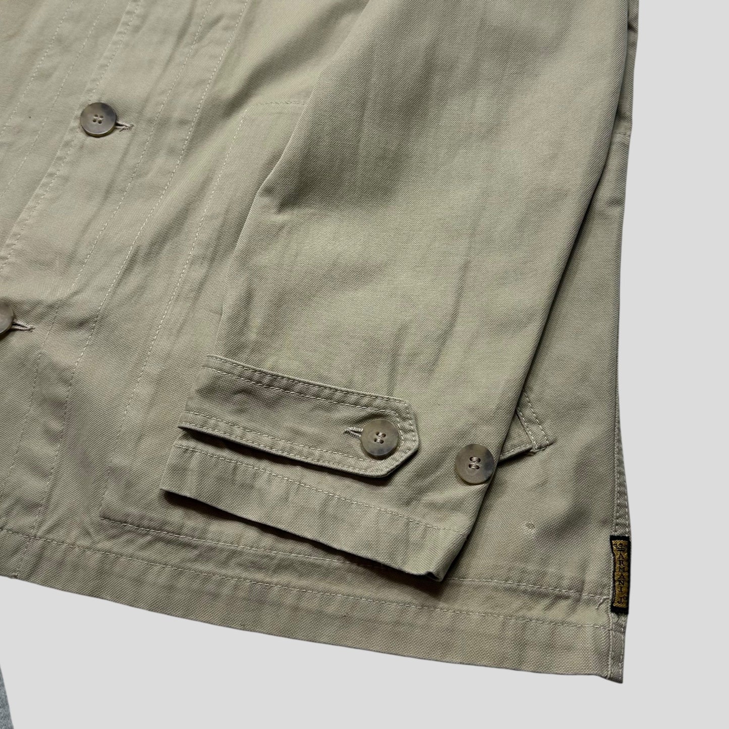 Armani Jeans 90’s Cotton Carpenter Chore Jacket - IT52 | Default Title, Beige
