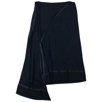 Vintage 2000s Jean Paul Gaultier Femme Asymmetric Skirt Womens Size W27 | W27, Black