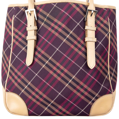 Vintage 2000s Burberry Blue Label Nova Check Shoulder Bag | O/S, Multicoloured