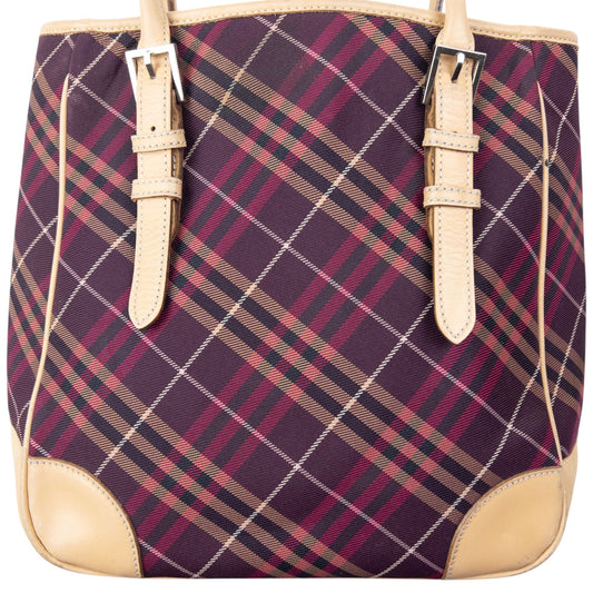 Vintage 2000s Burberry Blue Label Nova Check Shoulder Bag | O/S, Multicoloured
