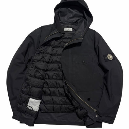 Stone Island Tank Shield Down Jacket | XL, Tan