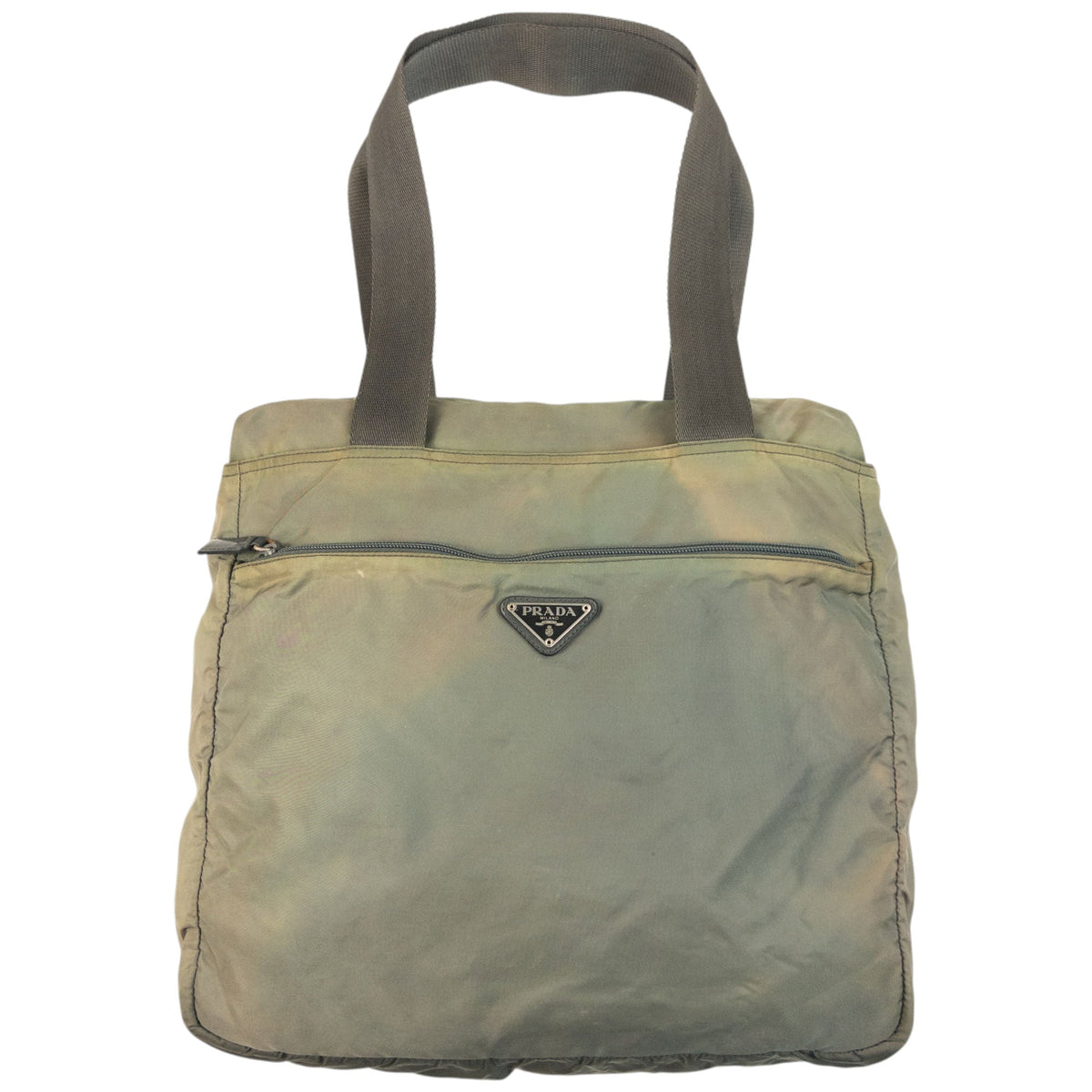 Vintage 2000s Prada Shoulder Bag | O/S, Green
