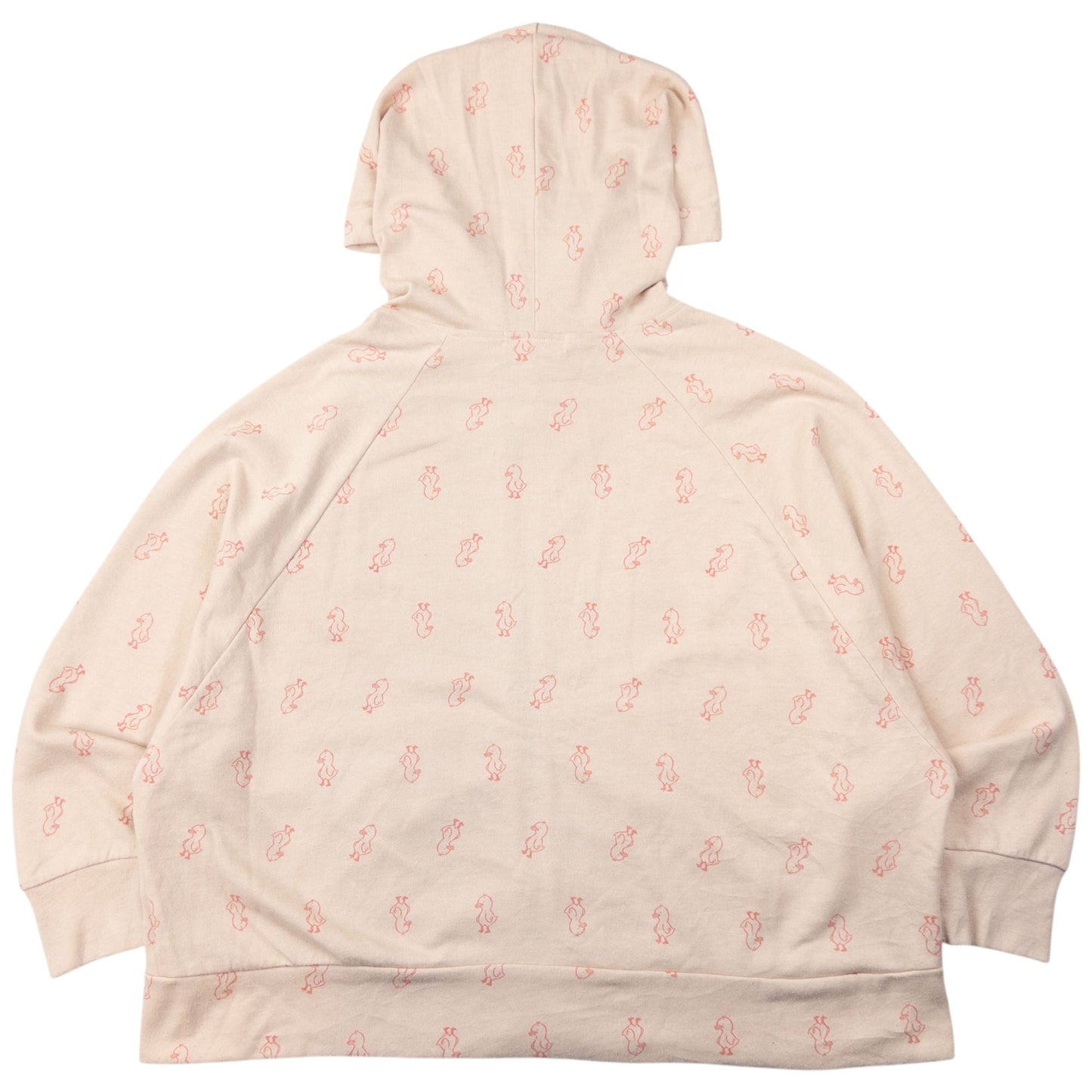 Vintage Ne-Net By Issey Miyake Duckling Pattern Zip Up Hoodie Size S