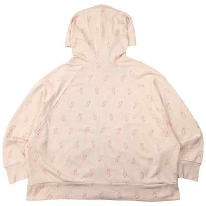 Vintage Ne-Net By Issey Miyake Duckling Pattern Zip Up Hoodie Size S