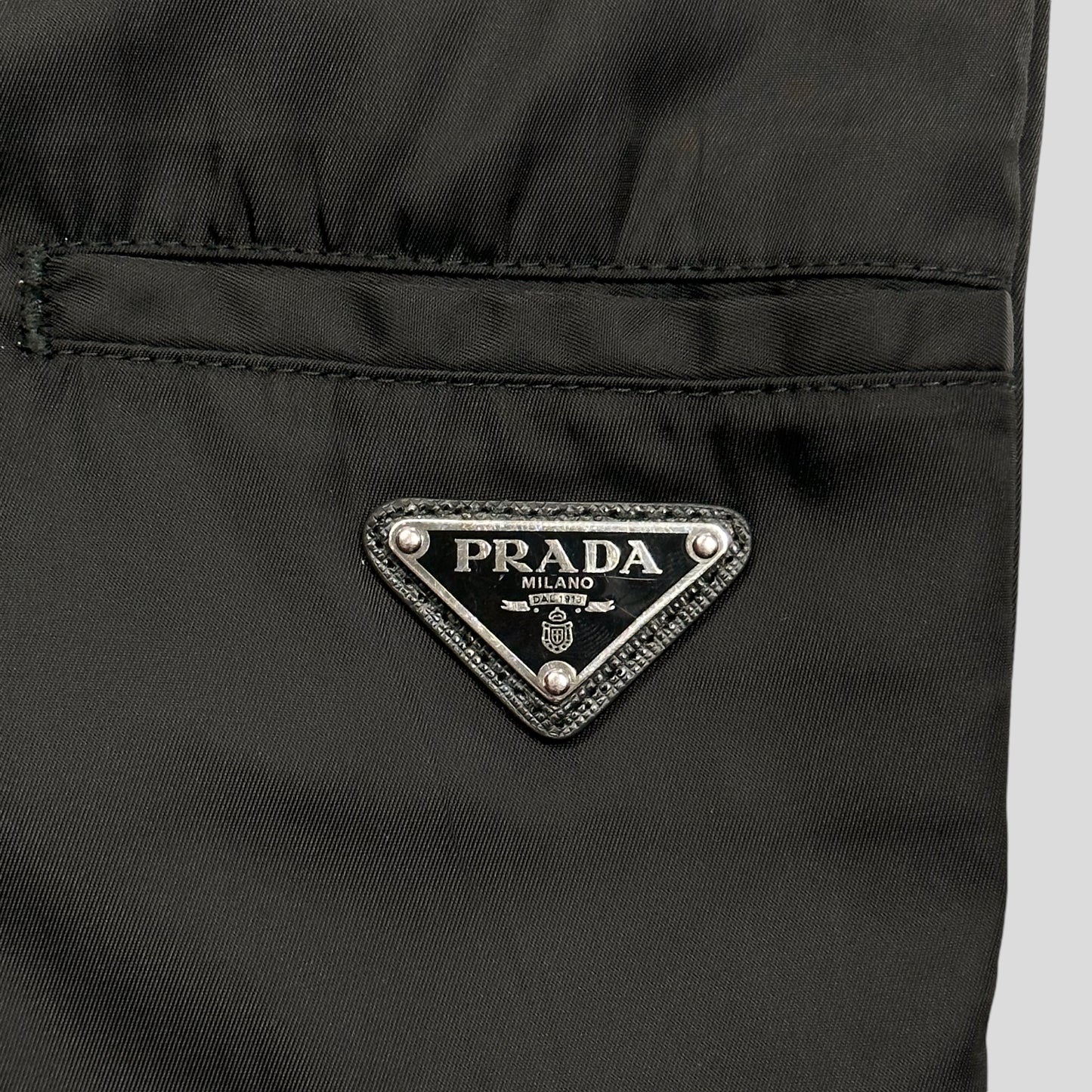 Prada Milano 2018 Nylon Gabardine Trousers - IT52