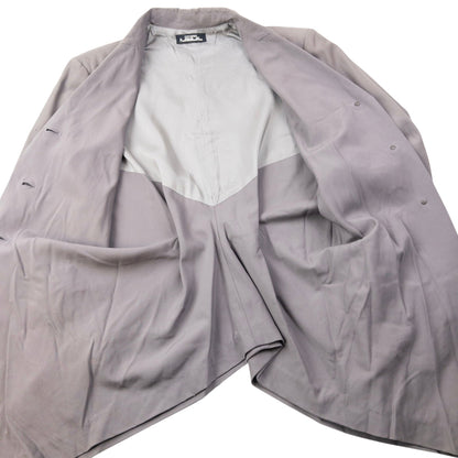 Vintage 90s Issey Miyake PERMANENTE Tapered Blazer Jacket Womens Size L | Large, Grey