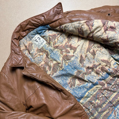 A/W1980 C.P. COMPANY Leather Cameraman Jacket