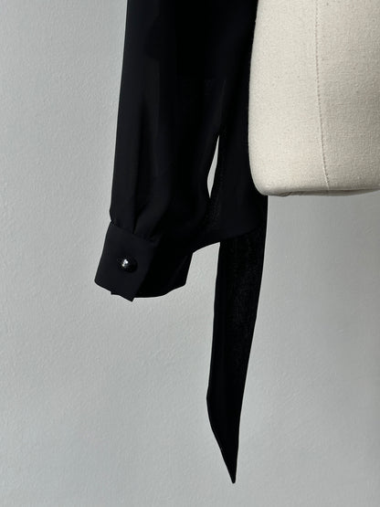 Vintage 1990s Wrap Top - M