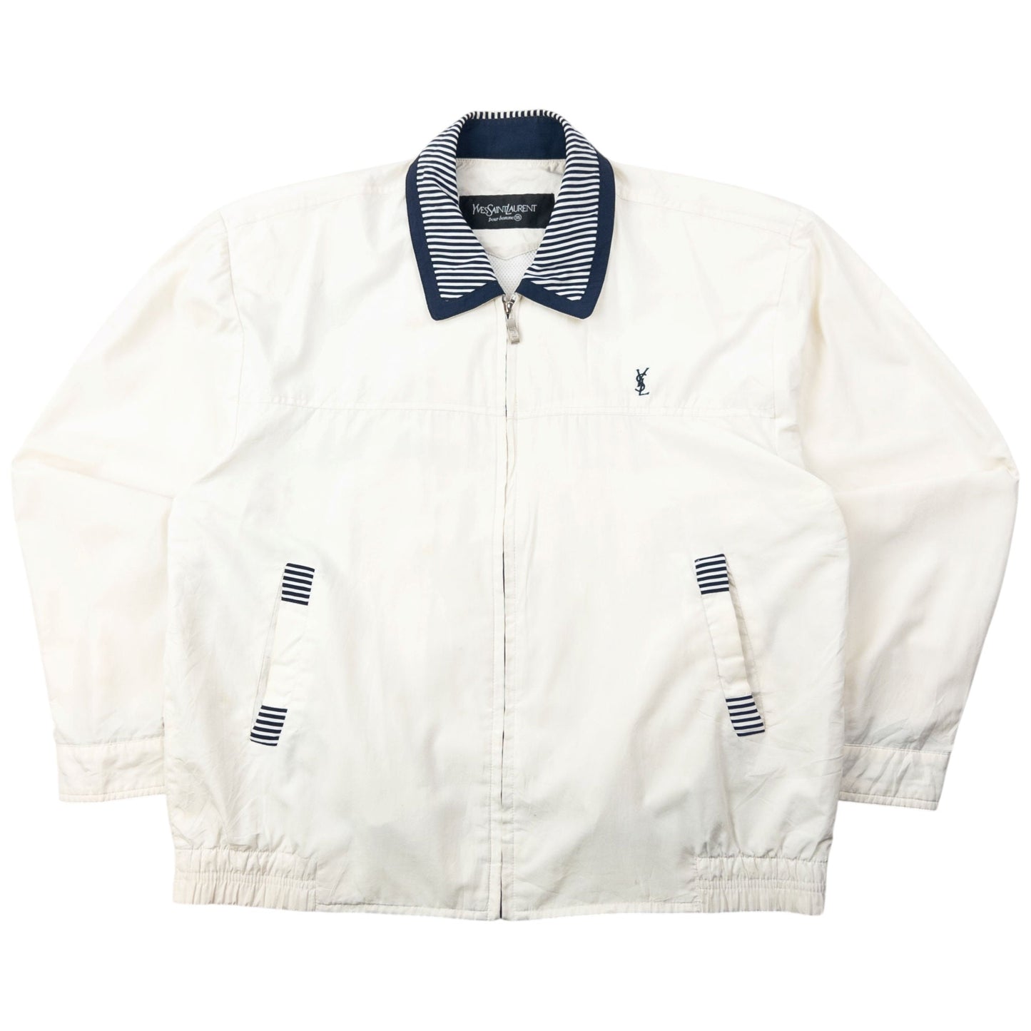 Vintage 90s YSL Yves Saint Laurent Harrington Jacket Size M | Medium, Multicoloured