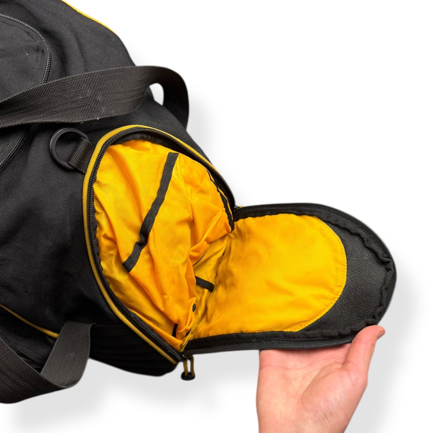 2000's Nike Air Hardshell Duffle Bag | O/S, Black
