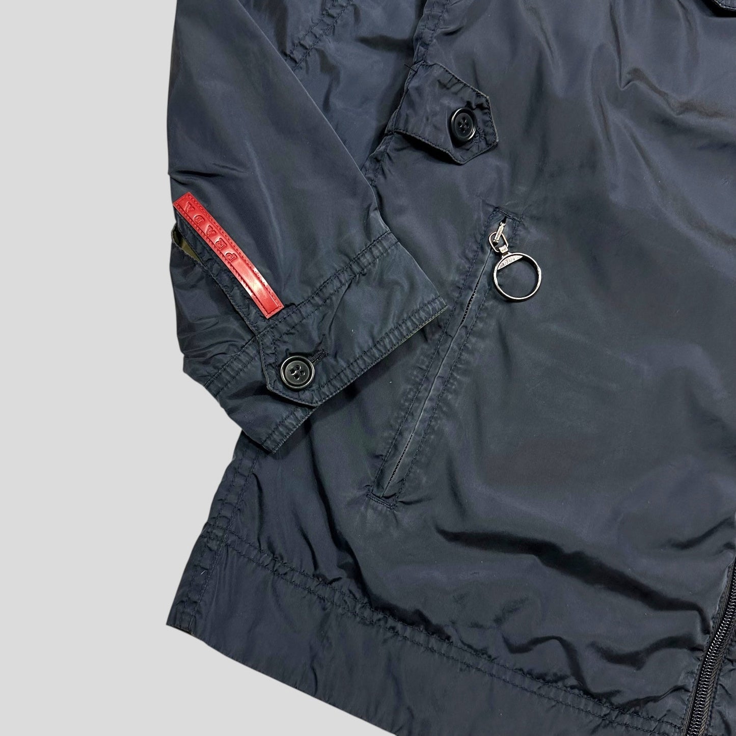 Prada Sport 00’s Nylon Reversible D-ring Field Jacket - IT52 (M/L) | Default Title, Multicoloured