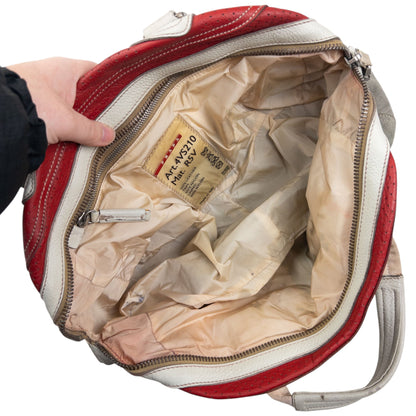 Vintage Prada Sport Leather Shoulder Bag