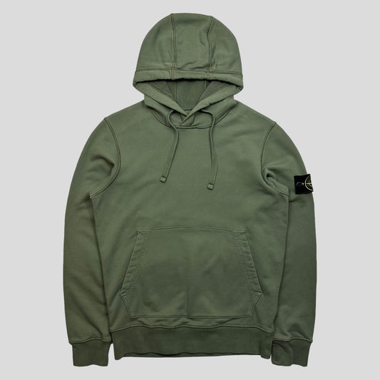 Stone Island 2020 Green Pullover Hoodie - S/M