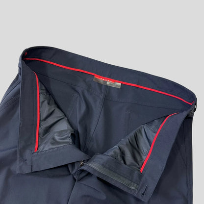Prada Sport 00’s Nylon Baggy Navy Trousers - IT56
