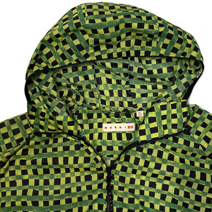 Uniqlo X Marni Check Jacket In Green ( 3XL )