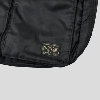 Porter 00’s Black Nylon Tanker Multipocket Crossbody Bag | O/S