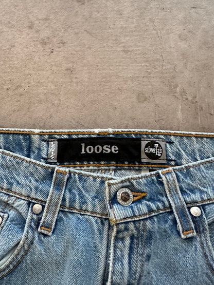 1998 Levi's Silver Tab Loose Jeans - 28 x 32 | W28, Multicoloured