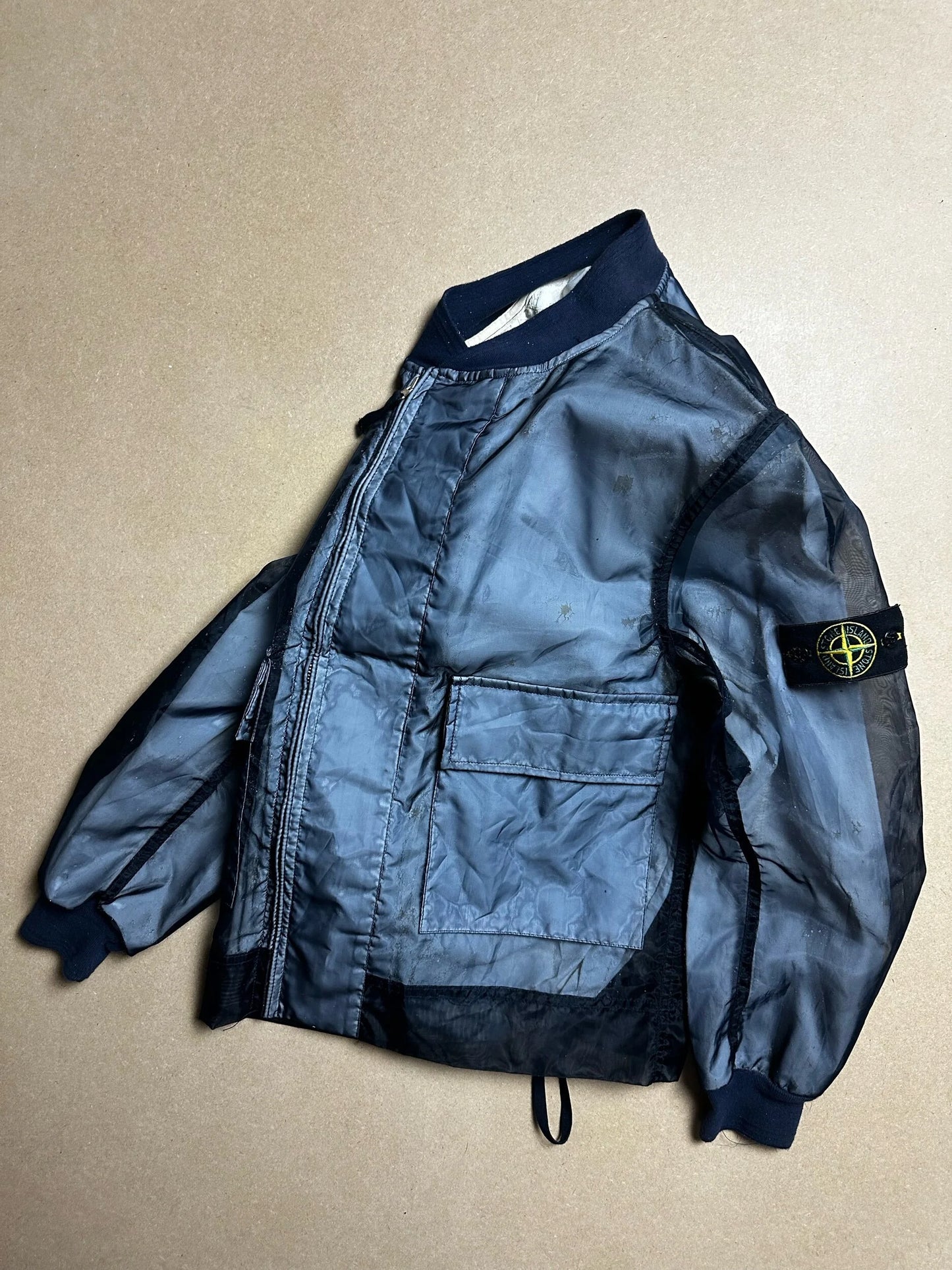 S/S2001 Monofilament Bomber Jacket