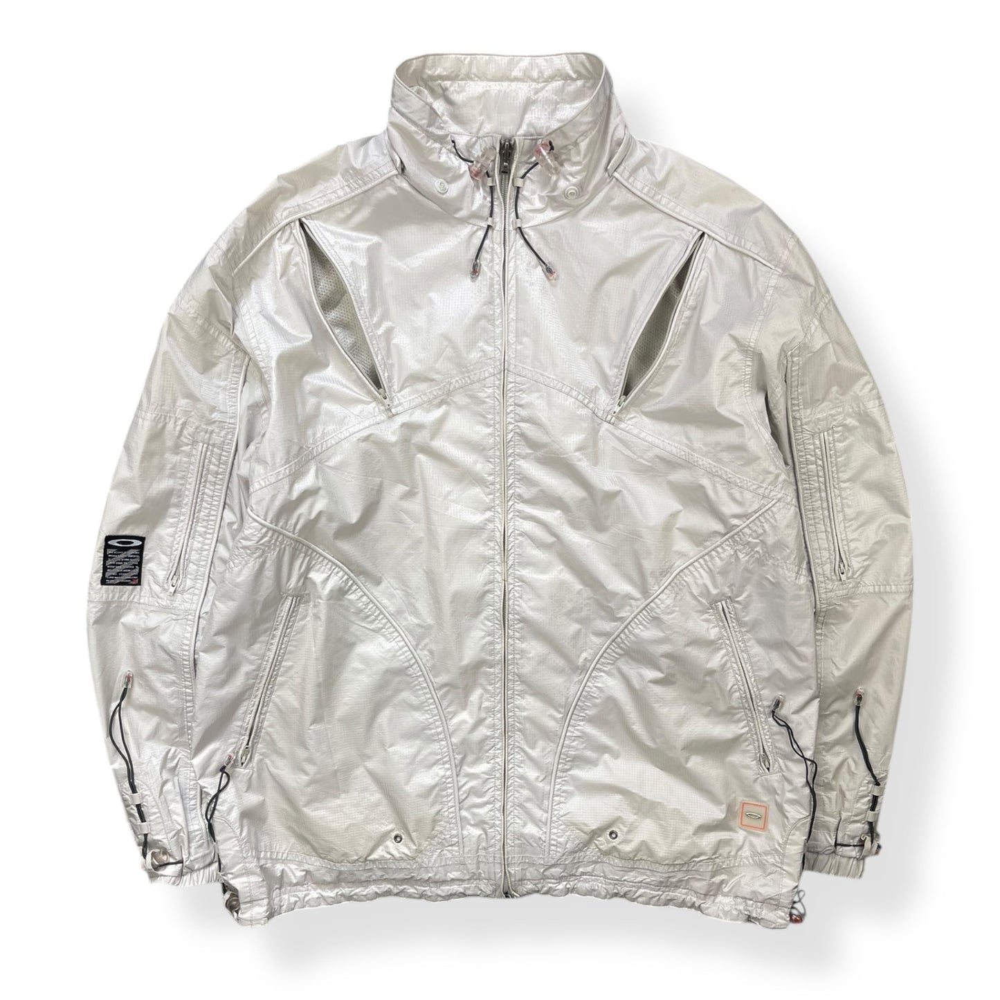 2000's Oakley Software 'Mad Science' Ventilated Jacket (L) | Default Title, Silver