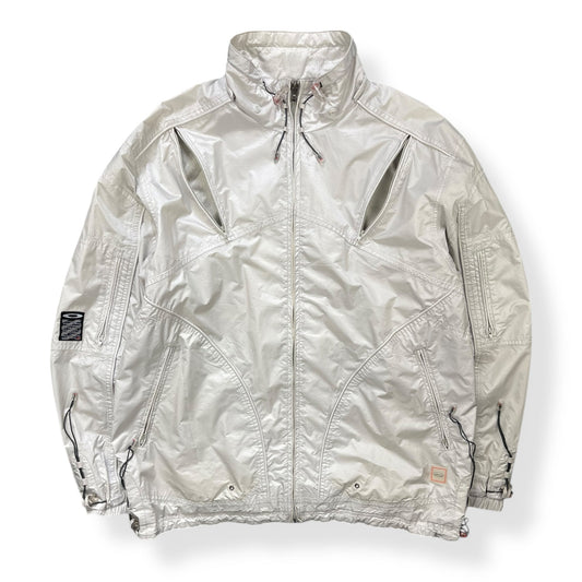 2000's Oakley Software 'Mad Science' Ventilated Jacket (L) | Default Title, Silver