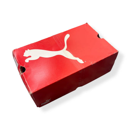 2005 Puma Uke Leather White/Silver (UK10) | Default Title, Multicoloured