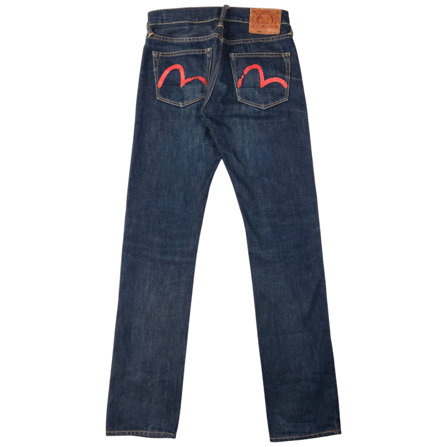 Vintage Evisu Double Gull Japanese Denim Jeans Size W28