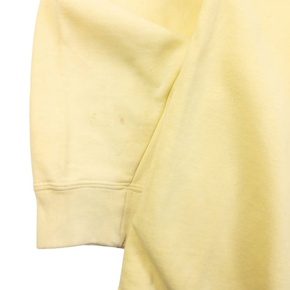 Vintage 90s Burberry Embroidered Flag Sweatshirt Size M | Medium, Yellow