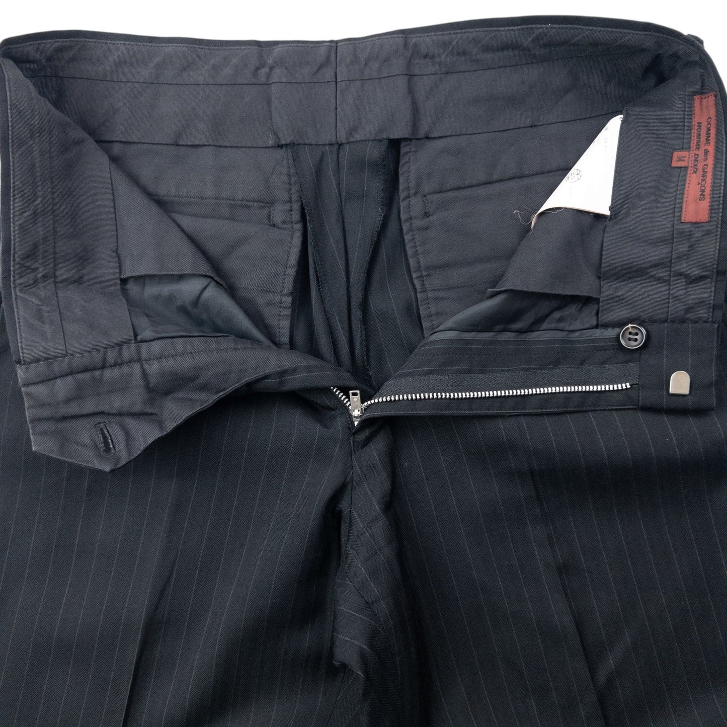 Vintage 2007 Comme Des Garçons HOMME DEUX Trousers Size W30 | W30, Black