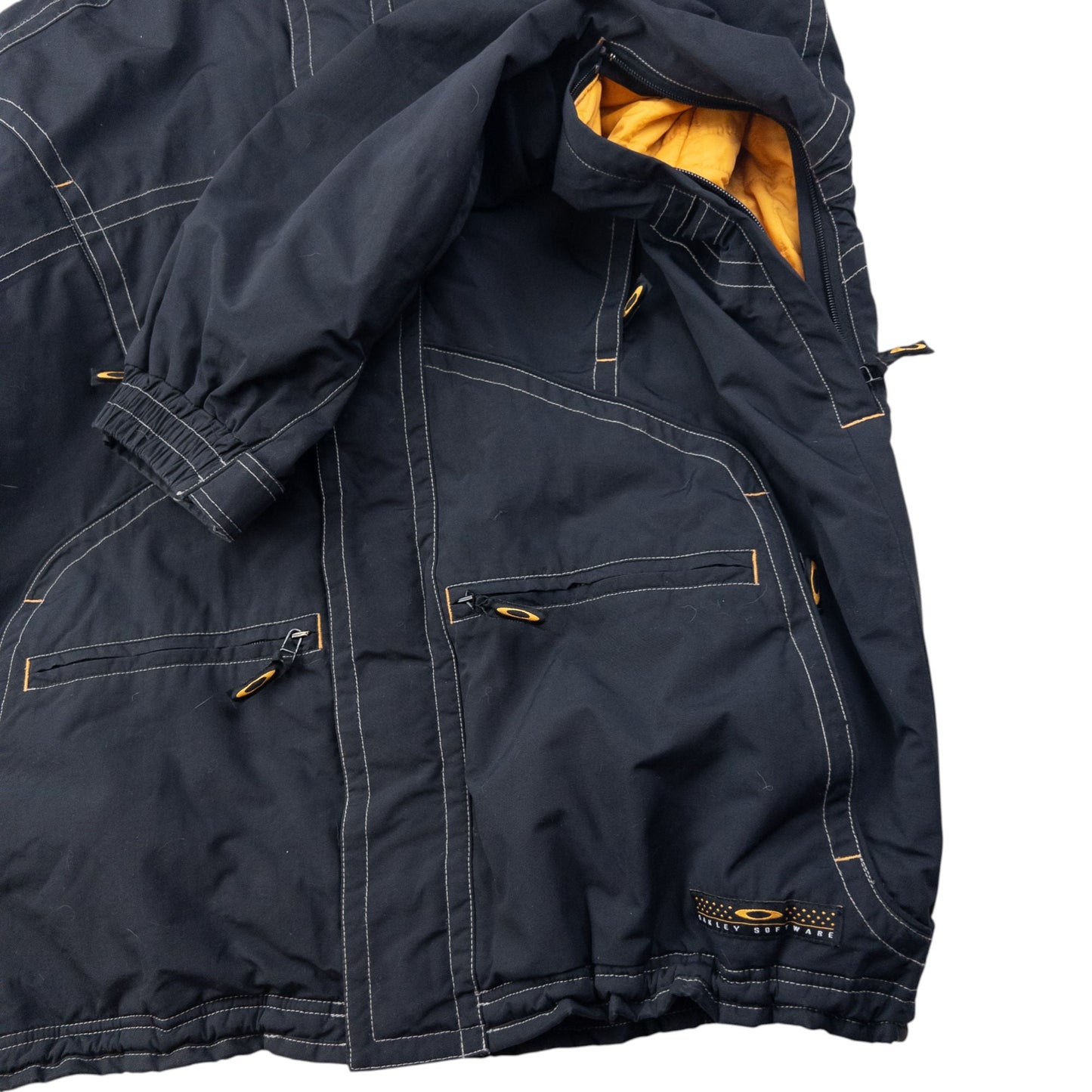 Vintage 2000s Oakley Zip Up Snowboarding Jacket Size L