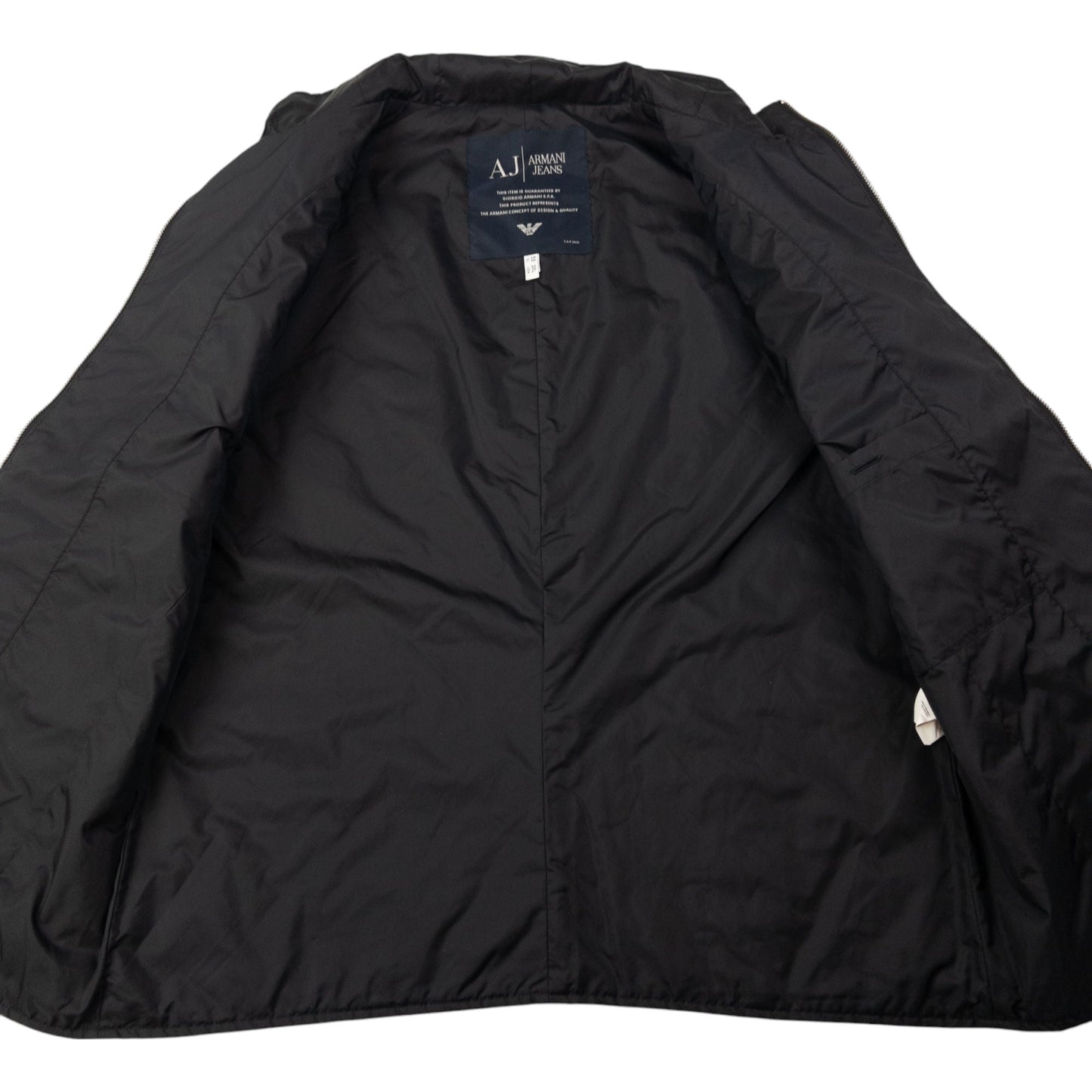 Vintage Armani Jeans Zip Up Gilet Size M