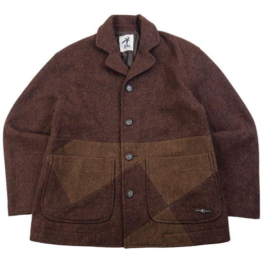 Vintage 90s Hai Sporting Gear By Issey Miyake Wool Jacket Size S | Small, Brown
