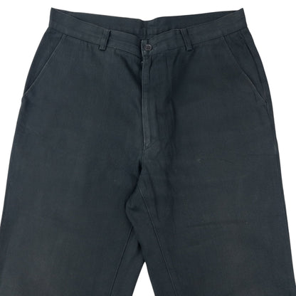 Vintage 90s Yohji Yamamoto D'Urban A.A.R Trousers Size W30 | W30, Black
