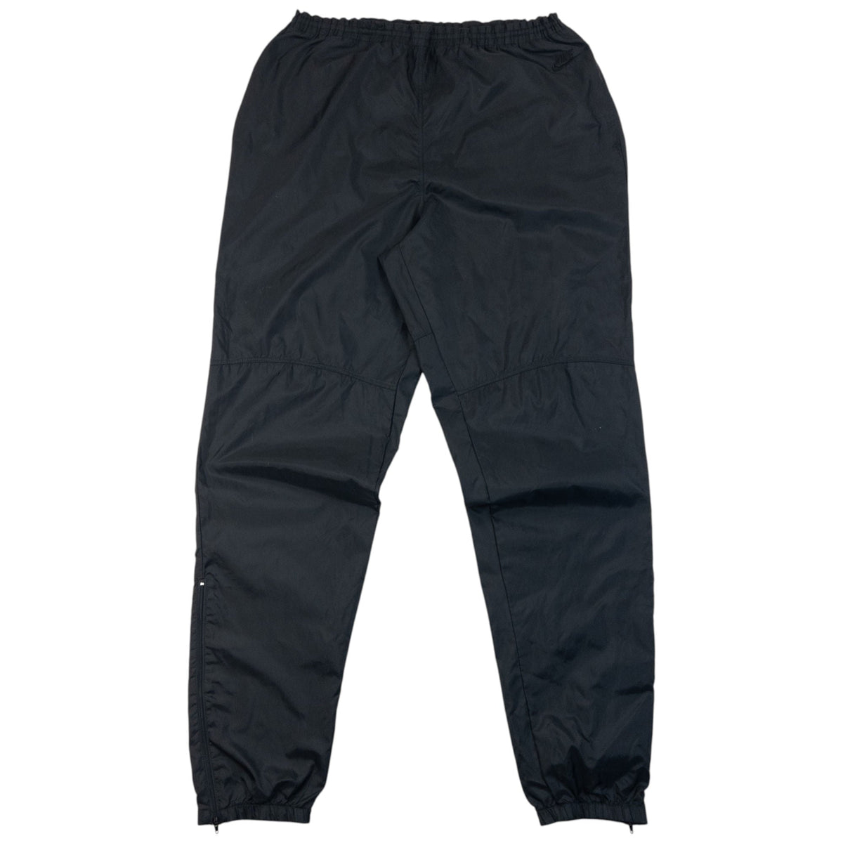 Vintage 90s Nike Zip Cuff Tracksuit Bottoms Size XL | XL, Black