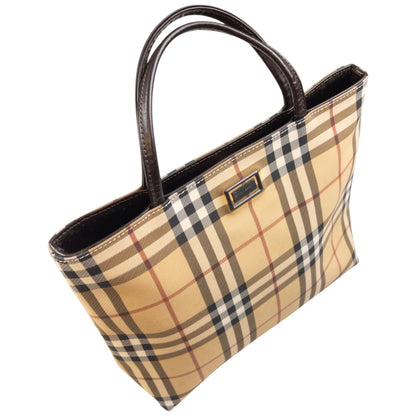 Vintage Burberry Nova Check Handbag