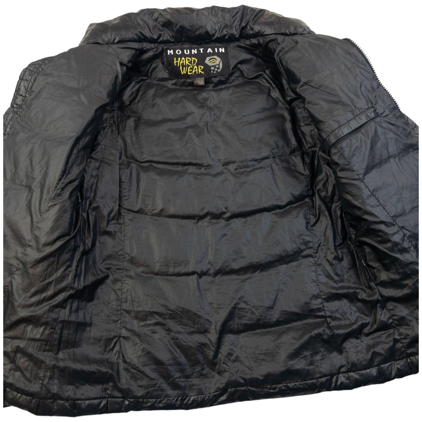Vintage 2000s Mountain Hardwear Zip Up Puffer Jacket Womens Size S | Small, Black