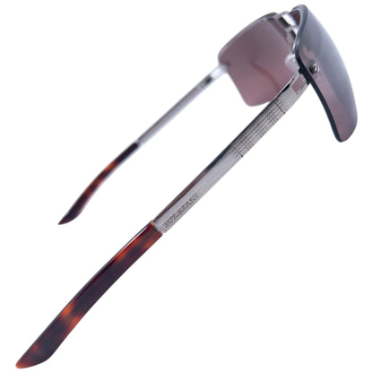 Vintage 2000s Burberry Rimless Sunglasses | O/S, Brown