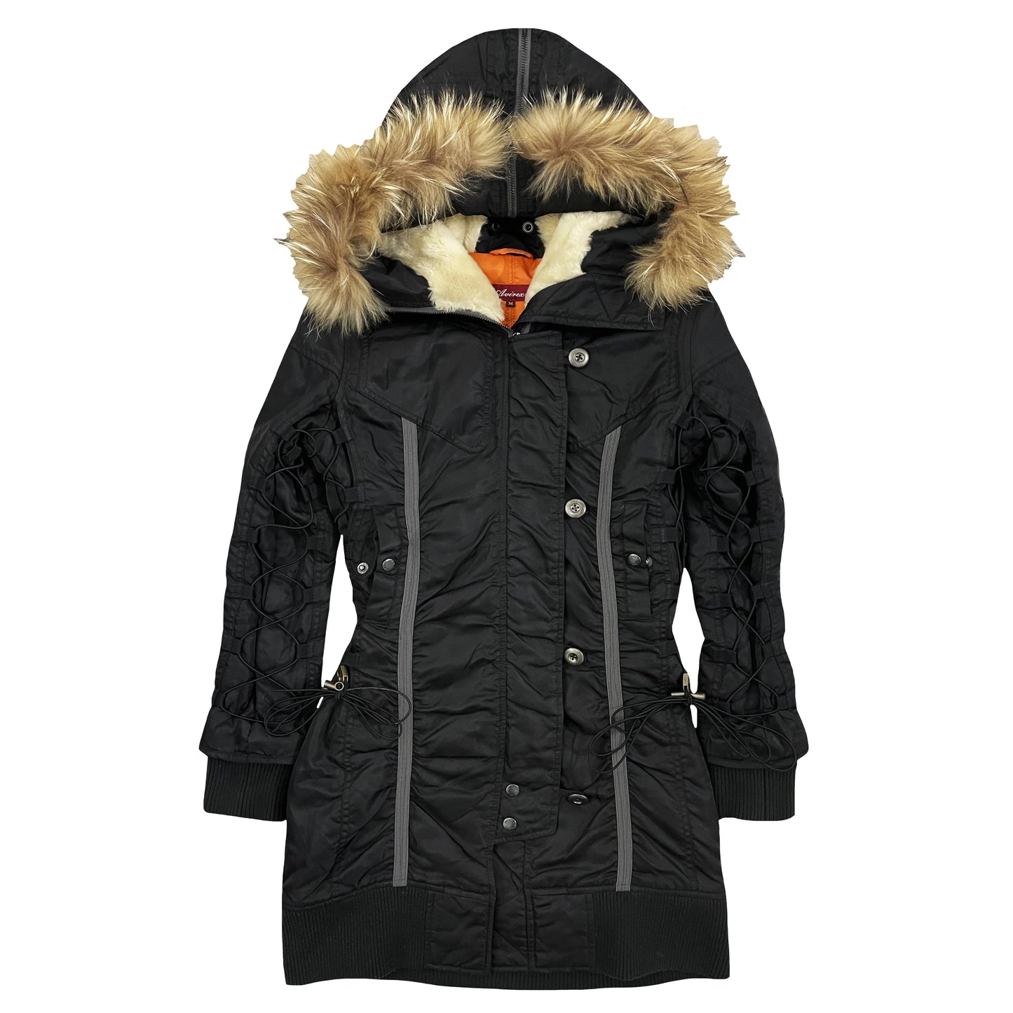 Avirex Fishtail Mod Parka Jacket - WMS S