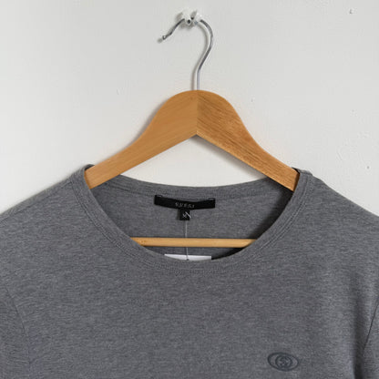 2000s gucci by tom ford emblem tee | O/S, Gold