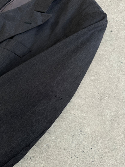 Yves Saint Laurent Pour Homme 1990s Wool Double Breasted Blazer - 44R/XXL