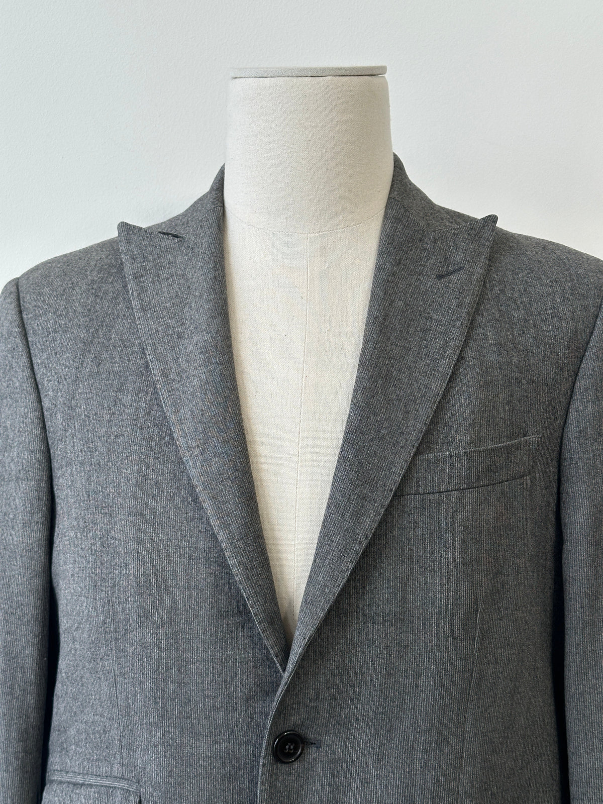 Loro Piana x Hackett London 2000s Cashmere Stripe Blazer - 40R