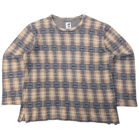 Vintage Hai Sporting Gear By Issey Miyake Checkered Jumper Womens Size M