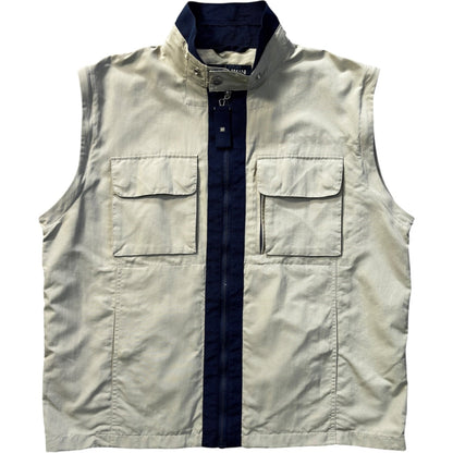 Armani Jeans 00’s Convertible Multipocket Jacket XL | XL, Beige